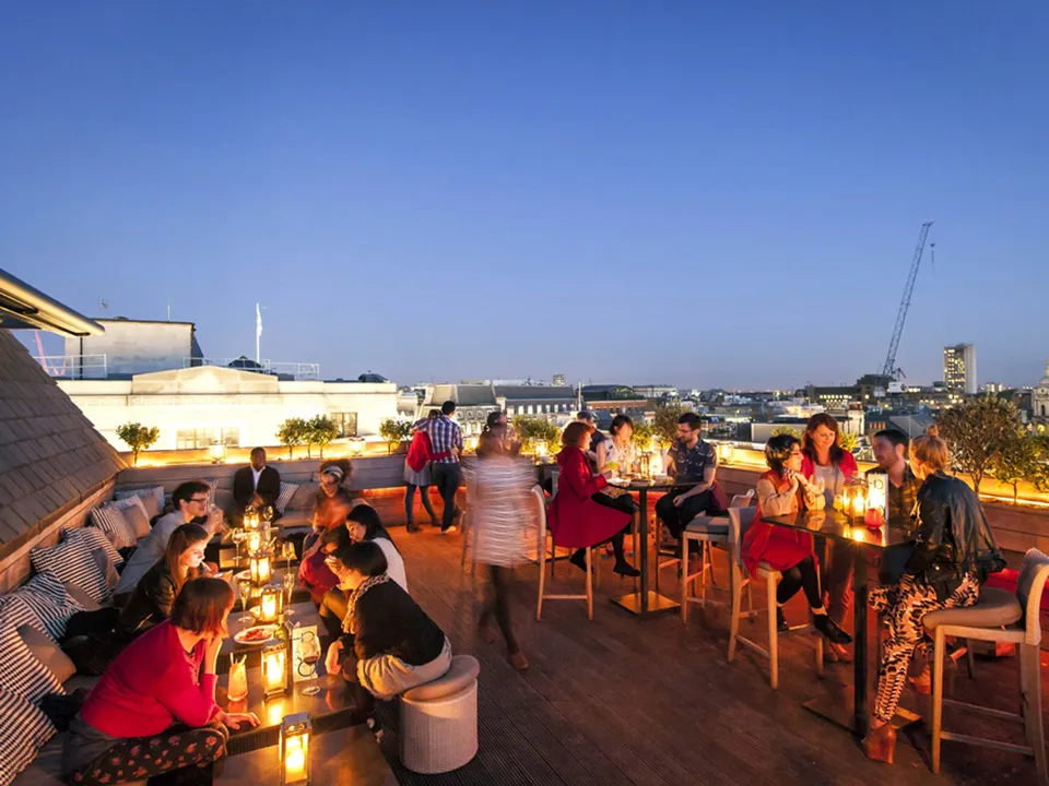 The Best Rooftop Bars and Terraces for Nightlife in London